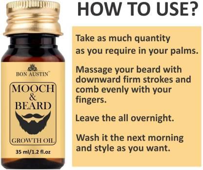 Bon Austin Lite Mooch & Beard Growth Oil 35 ml