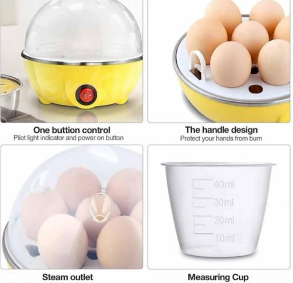 Effortless Egg Cooking: Automatic Electric Egg Boiler